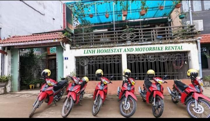 Linh Homestay And Motorbikes Rent ها جيانج المظهر الخارجي الصورة