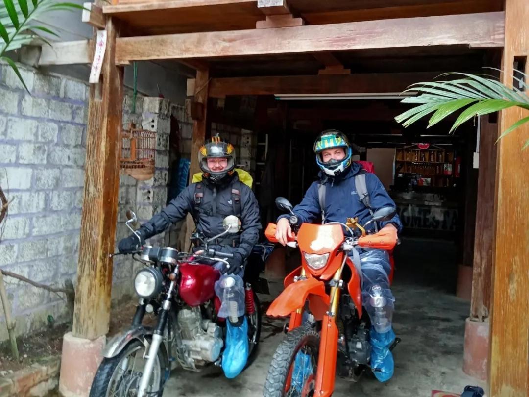 Linh Homestay And Motorbikes Rent ها جيانج المظهر الخارجي الصورة