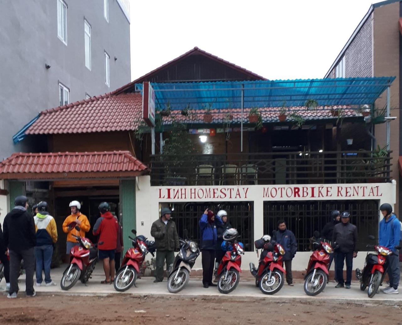 Linh Homestay And Motorbikes Rent ها جيانج المظهر الخارجي الصورة